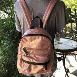 Shimmering Pink Mini Backpack/Purse